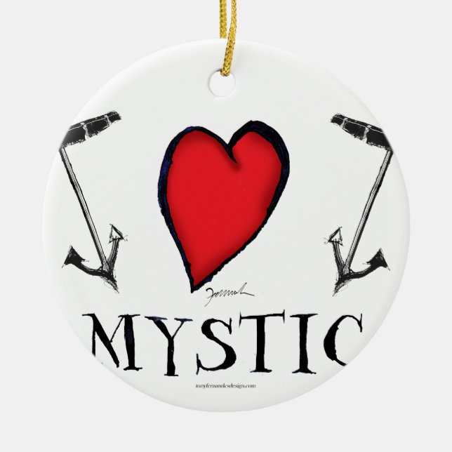mystic ceramic ornament (Front)