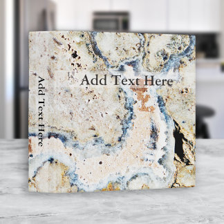 Mystic Colorful Concrete Abstract Binder