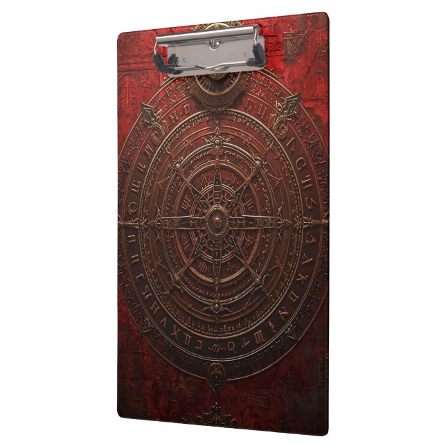 Mystic Compass Rose Clipboard (Left)