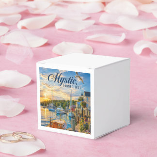 Mystic, Connecticut Harbor Favor Boxes