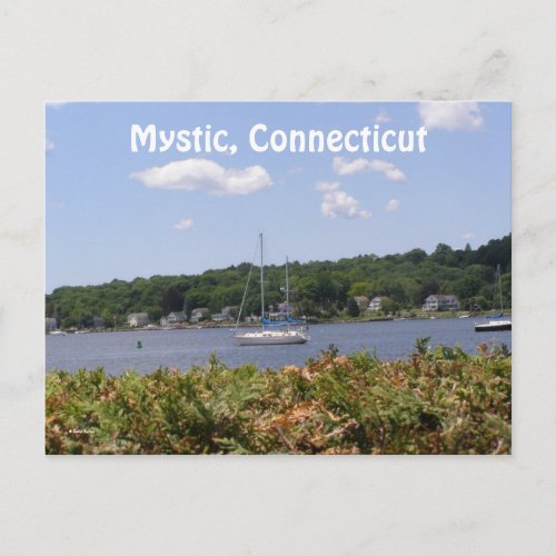 Mystic Connecticut Postcard