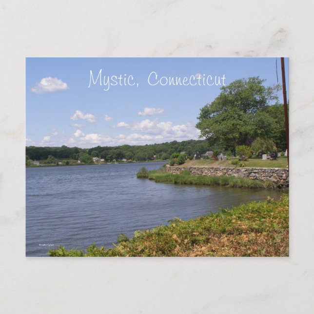 Mystic, Connecticut Postcard (Front)
