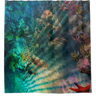 Mystic Coral Reef curtain