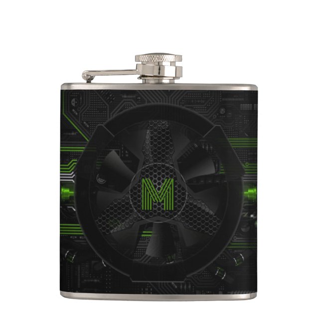 Mystic Core Personalized Flask (Front)
