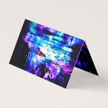 Mystic Cosmic Falls Dreams Business Card by Eyeofillumination at Zazzle