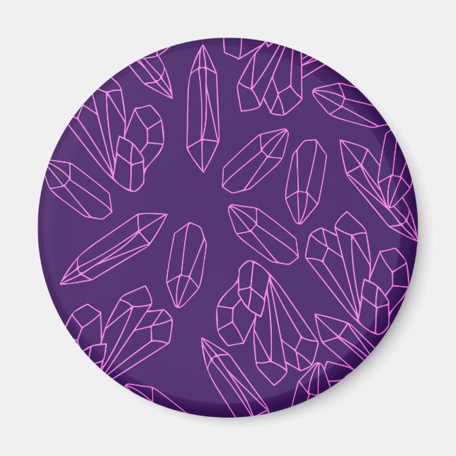 Mystic Crystals Magnet (Front)