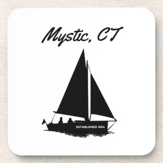 Mystic CT Beverage Coaster