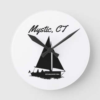 Mystic CT Round Clock