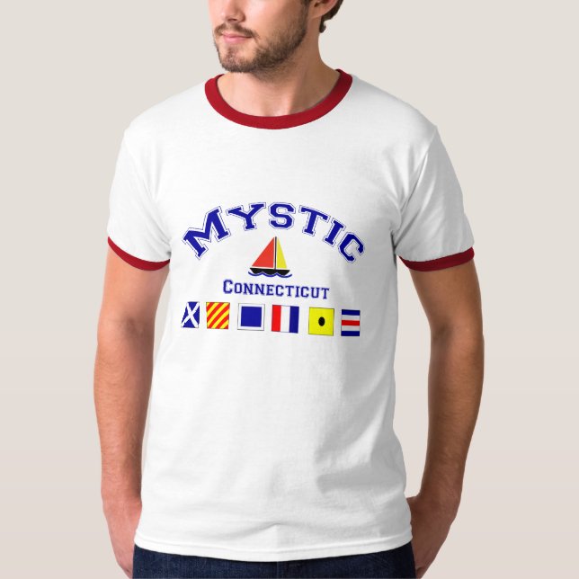 Mystic, CT T-Shirt (Front)