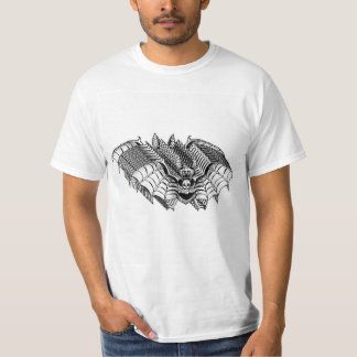 Mystic Death Moth – Horror Ink Style Illustration T-Shirt