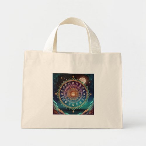 Mystic Design Mini Tote Bag