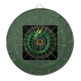 Mystic Dragon Dartboard | Fantasy Dragon Art Game