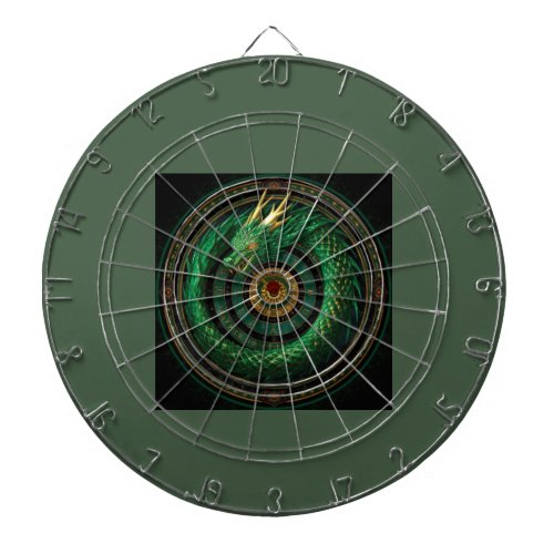 Mystic Dragon Dartboard | Fantasy Dragon Art Game