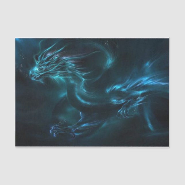 Mystic Dragon Tissue Paper (Front)
