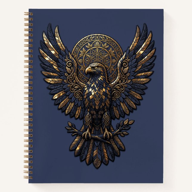 Mystic Eagle Notebook (Front)