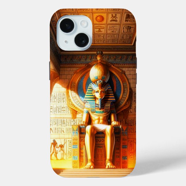  Mystic Echoes–4D Anime Egyptian  Case-Mate iPhone Case (Back)