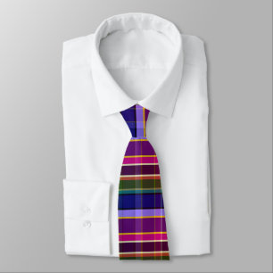 Mystic Elements Plaid MM Neck Tie