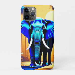Mystic Elephant: Sunset Forest Journey iPhone 11 Pro Case