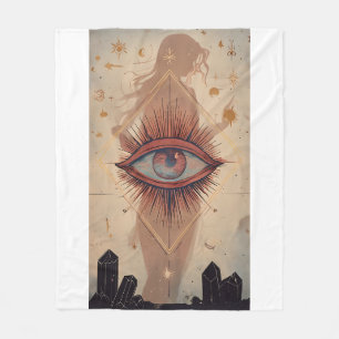 Mystic Eye Fleece Blanket