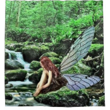 Mystic Fairy Forest Shower Curtain