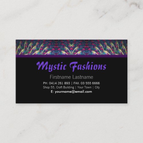 Mystic Fashion Business Card