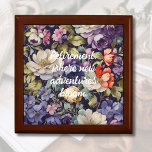 Mystic Flowers Custom Retirement Gifts for Her Mom Gift Box<br><div class="desc">Cherish her retirement with our Mystic Flowers collection – a heartfelt tribute to her journey featuring timeless floral designs that bloom with nostalgia. Customize these thoughtful gifts to celebrate the beauty of her new chapter,  capturing the essence of her remarkable story.</div>