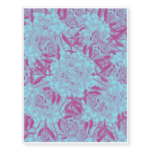 Mystic Flowers  Temporary Tattoos