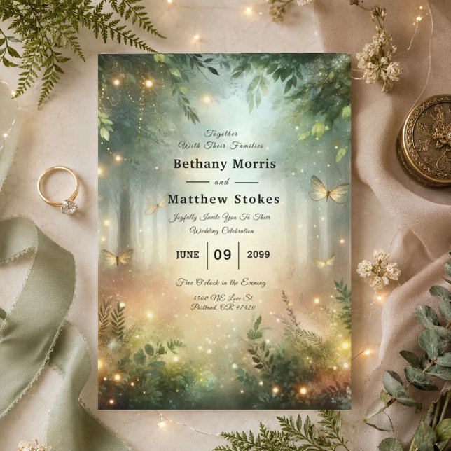 Mystic Forest Meadow Magic Invitation (Creator Uploaded)