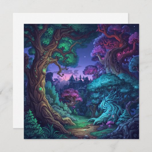 Mystic Forest Realm (Front/Back)