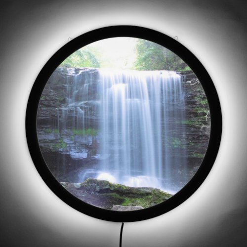 Mystic Forest Waterfall LED Sign