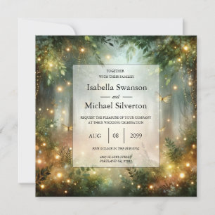 Mystic Forrest Meadow Magic Invitation
