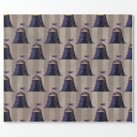 Deep Burgundy Plum Wrapping Paper