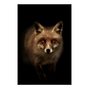 Mystic Fox Poster