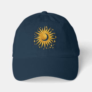 Mystic Galaxy Sun and Stars Youth Dad Hat
