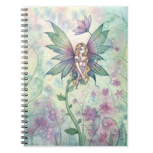 Mystic Garden Fairy Fantasy Art Notebook