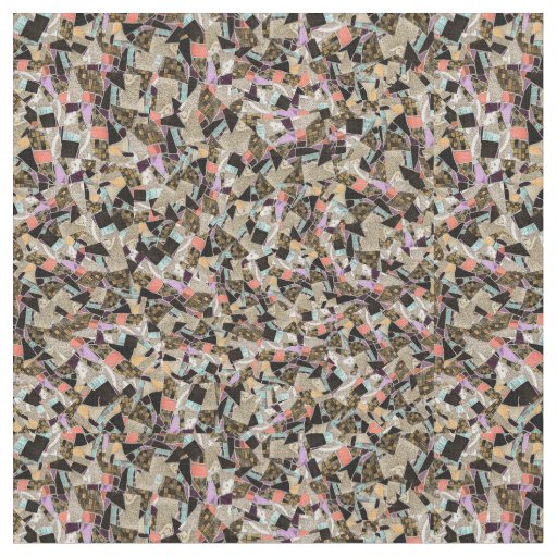 Mystic Geometry Abstract Print Fabric