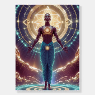 Mystic Geometry – Radiance of the Soul Foam Board