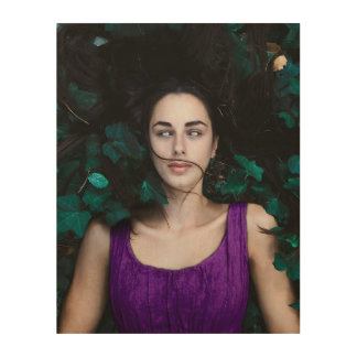 Mystic Girl Wood Wall Art
