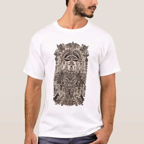 Mystic Glyphs Intriguing T_Shirt Collection