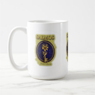 Mystic Golden Key & Bloom: Elegant Logo Design Coffee Mug