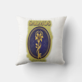 Mystic Golden Key & Bloom: Elegant Logo Design Thr Throw Pillow