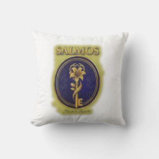 Mystic Golden Key & Bloom: Elegant Logo Design Throw Pillow