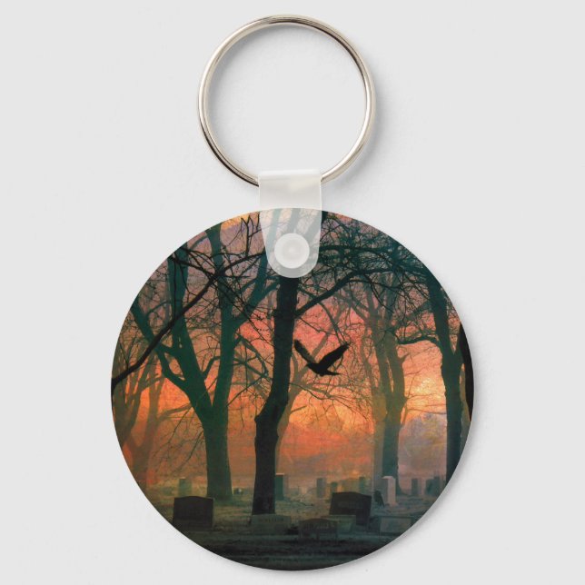 Mystic Grave Yard Keychain (Front)