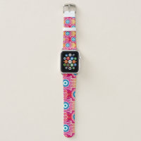 Mystic hamsa: ornate seamless design.