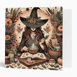 Mystic Herbalist: The Art of Witchcraft and Healin 3 Ring Binder