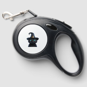 Mystic Kitty Halloween Cat Classic T-Shirt Retractable Pet Leash