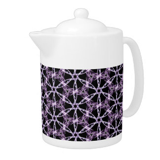 Mystic Lavender Lattice Teapot