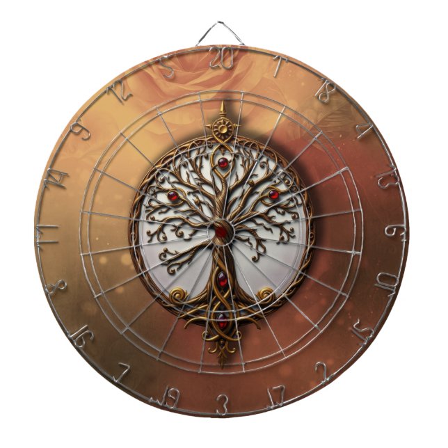 Mystic Life of Tree Dart Board (Front)
