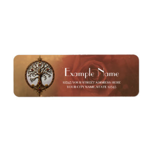 Mystic Life of Tree Label