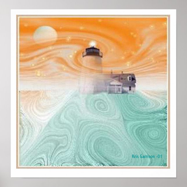 Mystic Lighthouse Poster (Front)